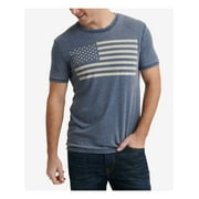 LUCKY BRAND Mens Navy Graphic T-Shirt XL